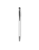 Stylo spinner publicitaire personnalisé EDD Matières : aluminium recyclé  Couleurs : blanc marquage laser ultra précis