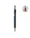 Stylo spinner publicitaire personnalisé EDD Matières : aluminium recyclé  Couleurs : bleu marine personnalisable avec votre logo