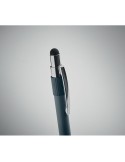 Stylo spinner publicitaire personnalisé EDD Matières : aluminium recyclé  Couleurs : bleu marine cadeau affaires élégant