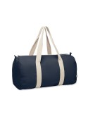 Sac de sport  en coton recyclé SINN Matières : coton recyclé Couleurs : bleu marine impression haute définition