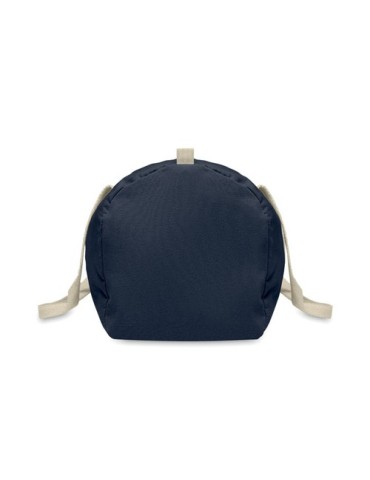 Sac de sport  en coton recyclé SINN Matières : coton recyclé Couleurs : bleu marine objet promotionnel éco-responsable