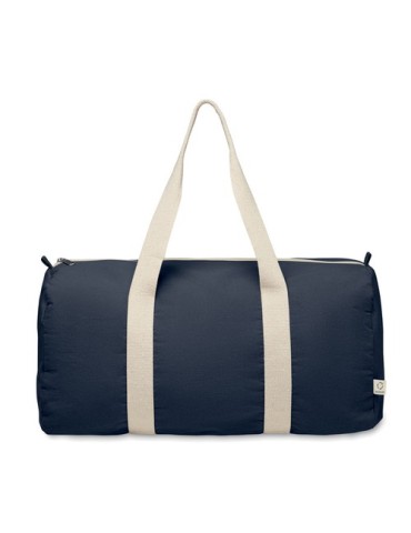 Sac de sport  en coton recyclé SINN Matières : coton recyclé Couleurs : bleu marine personnalisation rapide en France