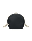 Sac de sport  en coton recyclé SINN Matières : coton recyclé Couleurs : noir marquage couleur éclatante
