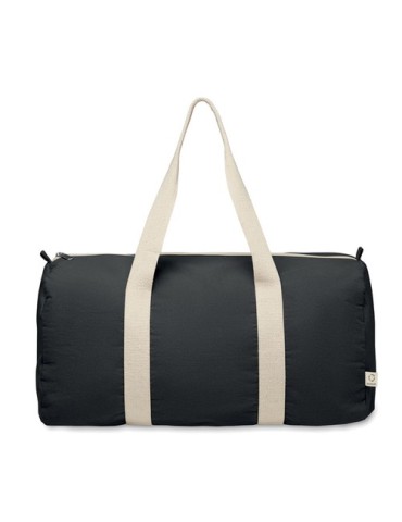 Sac de sport  en coton recyclé SINN Matières : coton recyclé Couleurs : noir cadeau collaborateur premium