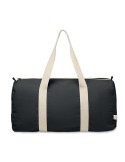 Sac de sport  en coton recyclé SINN Matières : coton recyclé Couleurs : noir cadeau collaborateur premium
