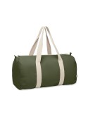 Sac de sport  en coton recyclé SINN Matières : coton recyclé Couleurs : vert armée cadeau entreprise pas cher