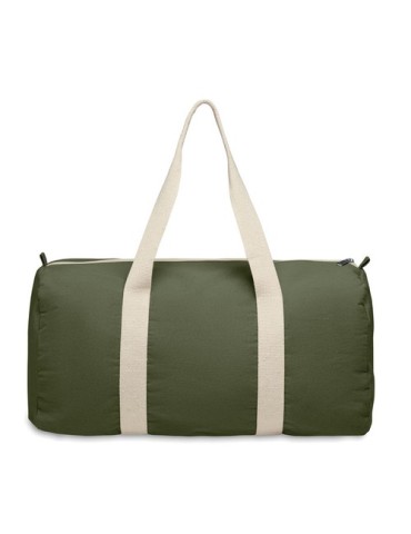 Sac de sport  en coton recyclé SINN Matières : coton recyclé Couleurs : vert armée cadeau client original