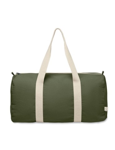Sac de sport  en coton recyclé SINN Matières : coton recyclé Couleurs : vert armée accessoire événementiel unique