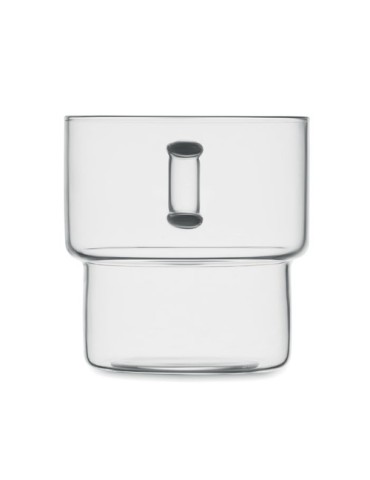 Tasse en verre publicitaire 300 ml BOROMUG Matières : borosilicate Couleurs : transparent 2