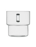 Tasse en verre publicitaire 300 ml BOROMUG Matières : borosilicate Couleurs : transparent personnalisable avec votre logo