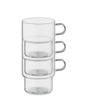 Tasse en verre publicitaire 300 ml BOROMUG Matières : borosilicate Couleurs : transparent cadeau entreprise pas cher