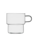 Tasse en verre publicitaire 300 ml BOROMUG Matières : borosilicate Couleurs : transparent goodies publicitaire événementiel