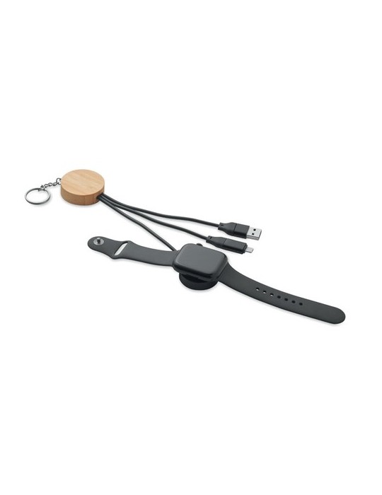 Porte-clés câble 4 en 1 60W BULE