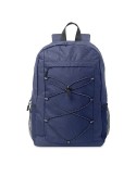 Sac à dos publicitaire en polyester 600D RPET HIGE Matières : PET recyclé Couleurs : bleu objet promo petit budget