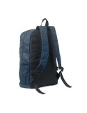 Sac à dos publicitaire en polyester 600D RPET HIGE Matières : PET recyclé Couleurs : bleu marine goodies personnalisé en stock