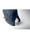 Sac à dos publicitaire en polyester 600D RPET HIGE Matières : PET recyclé Couleurs : bleu marine objet promo petit budget