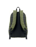 Sac à dos publicitaire en polyester 600D RPET HIGE Matières : PET recyclé Couleurs : vert armée personnalisation rapide en Franc