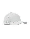 Casquette baseball à 5 pans personnalisée - CAPO Matières : PET Couleurs : blanc
