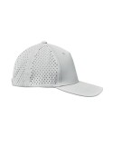 Casquette baseball à 5 pans personnalisée - CAPO Matières : PET Couleurs : blanc cadeau client original