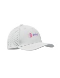Casquette baseball à 5 pans personnalisée - CAPO Matières : PET Couleurs : blanc objet promo petit budget