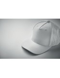 Casquette baseball à 5 pans personnalisée - CAPO Matières : PET Couleurs : blanc goodies publicitaire durable