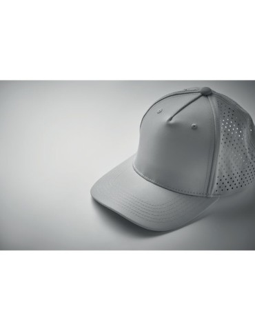Casquette baseball à 5 pans personnalisée - CAPO Matières : PET Couleurs : gris cadeau affaires élégant