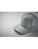 Casquette baseball à 5 pans personnalisée - CAPO Matières : PET Couleurs : gris cadeau affaires élégant