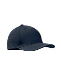 Casquette baseball à 5 pans personnalisée - CAPO Matières : PET Couleurs : bleu marine cadeau entreprise pas cher