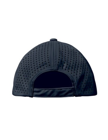 Casquette baseball à 5 pans personnalisée - CAPO Matières : PET Couleurs : bleu marine impression haute définition