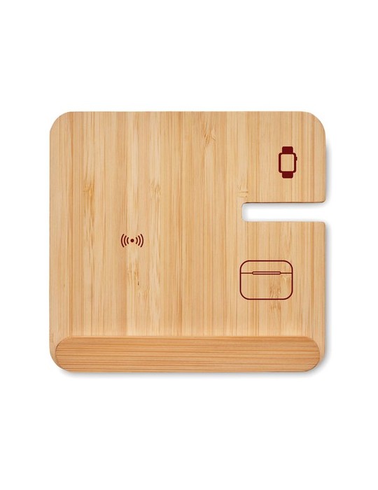 Chargeur sans fil 3 en 1 15W BOOGAR