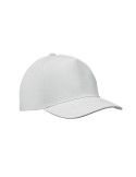 Casquette à 5 pans personnalisée SUNNY Matières : coton Couleurs : blanc