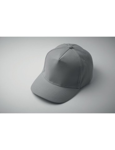 Casquette à 5 pans personnalisée SUNNY Matières : coton Couleurs : gris goodies entreprise design