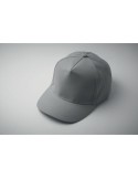 Casquette à 5 pans personnalisée SUNNY Matières : coton Couleurs : gris goodies entreprise design