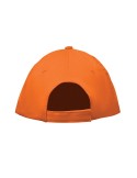 Casquette à 5 pans personnalisée SUNNY Matières : coton Couleurs : orange objet publicitaire robuste