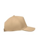 Casquette à 5 pans personnalisée SUNNY Matières : coton Couleurs : ivoire cadeau client original