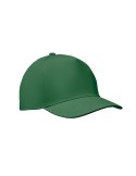 Casquette à 5 pans personnalisée SUNNY Matières : coton Couleurs : vert foncé accessoire événementiel unique