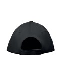 Casquette à 5 pans personnalisée SUNNY Matières : coton Couleurs : noir goodies entreprise design