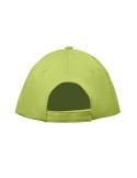 Casquette à 5 pans personnalisée SUNNY Matières : coton Couleurs : vert citron cadeau collaborateur premium