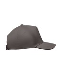 Casquette à 5 pans personnalisée SUNNY Matières : coton Couleurs : pierre impression haute définition