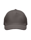 Casquette à 5 pans personnalisée SUNNY Matières : coton Couleurs : pierre impression haute définition