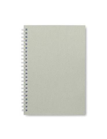 Cahier A5 en carton recyclé personnalisé - RECARNOTE Matières : papier recyclé Couleurs : corde 2