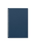 Cahier A5 en carton recyclé personnalisé - RECARNOTE Matières : papier recyclé Couleurs : bleu marine livraison express 24h 48h