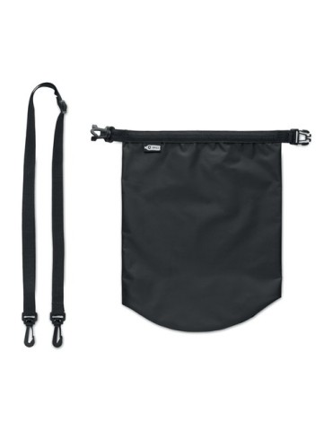 Sac étanche publicitaire 210T RPET 5L BOLSAIBLE Matières : PET recyclé Couleurs : noir accessoire événementiel unique