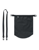 Sac étanche publicitaire 210T RPET 5L BOLSAIBLE Matières : PET recyclé Couleurs : noir accessoire événementiel unique
