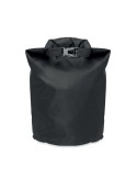 Sac étanche publicitaire 210T RPET 5L BOLSAIBLE Matières : PET recyclé Couleurs : noir marquage couleur éclatante