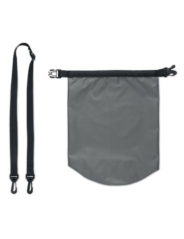 Sac étanche publicitaire 210T RPET 5L BOLSAIBLE Matières : PET recyclé Couleurs : pierre marquage laser ultra précis