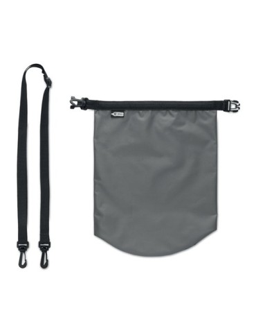 Sac étanche publicitaire 210T RPET 5L BOLSAIBLE Matières : PET recyclé Couleurs : pierre personnalisation rapide en France