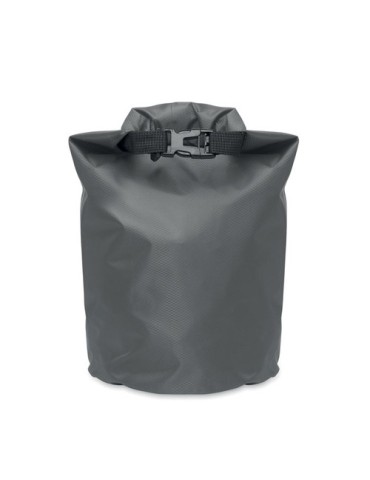 Sac étanche publicitaire 210T RPET 5L BOLSAIBLE Matières : PET recyclé Couleurs : pierre impression logo haute qualité