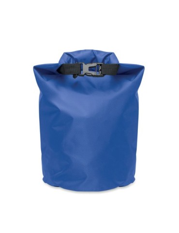 Sac étanche publicitaire 210T RPET 5L BOLSAIBLE Matières : PET recyclé Couleurs : bleu royal goodies personnalisé en stock
