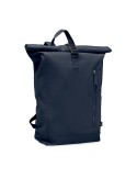 Sac à dos enroulable personnalisé 390 gr/m² KAMET Matières : coton recyclé Couleurs : bleu marine personnalisable avec votre log